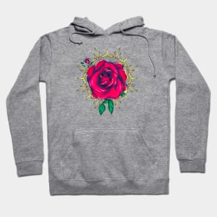 Red Rose Variation Hoodie